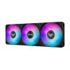 Skysčio aušintuvas ASUS TUF Gaming LC III 360 ARGB LCD — 360 mm radiatorius, 3x 120 mm ventiliatoriai, Lizdai AM5/AM4/LGA1700/LGA1200, Juodas
