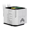 All-in-one skysčio aušintuvas ASUS TUF Gaming LC III 360 ARGB White Edition — 360 mm, 120 mm ventiliatoriai, LGA1700/1200, AM4/AM5 palaikymas