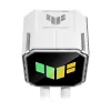 All-in-one skysčio aušintuvas ASUS TUF Gaming LC III 360 ARGB White Edition — 360 mm, 120 mm ventiliatoriai, LGA1700/1200, AM4/AM5 palaikymas
