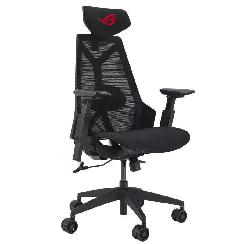Universali žaidimų kėdė ASUS ROG Destrier Core, paminkštinta sėdynė, juoda, 150 kg
