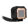 Vandens aušintuvas ASUS TUF GAMING LC III 360 ARGB — 120 mm ventiliatoriai, palaiko AM4/LGA1200/LGA1700/AM5, Juoda