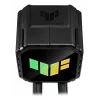Vandens aušintuvas ASUS TUF GAMING LC III 360 ARGB — 120 mm ventiliatoriai, palaiko AM4/LGA1200/LGA1700/AM5, Juoda