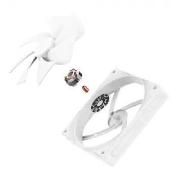 NZXT aušinimo ventiliatorius F140P 140 mm baltas statinis slėgis