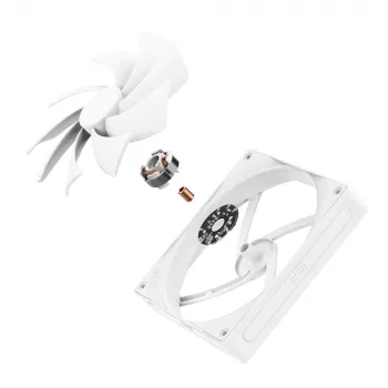 NZXT CPU aušintuvas F140Q 140mm tylus oro srautas PWM baltas
