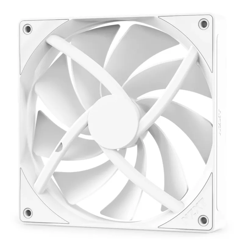 NZXT F140Q V2 140 mm PWM korpuso ventiliatorius, baltas (RF-Q14SF-W2)