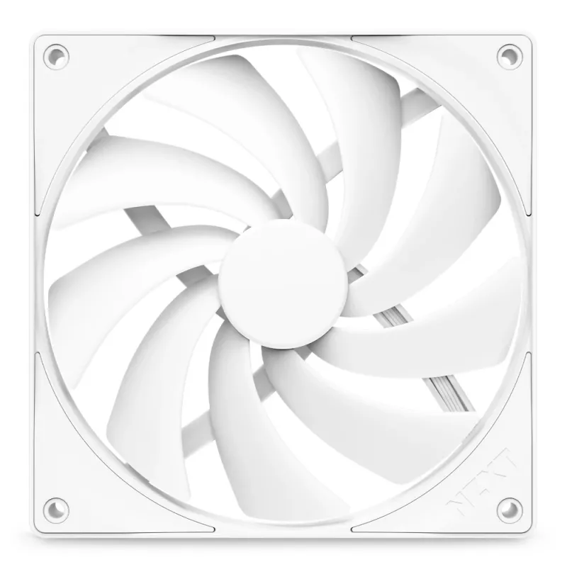 NZXT F140Q V2 140 mm PWM korpuso ventiliatorius, baltas (RF-Q14SF-W2)