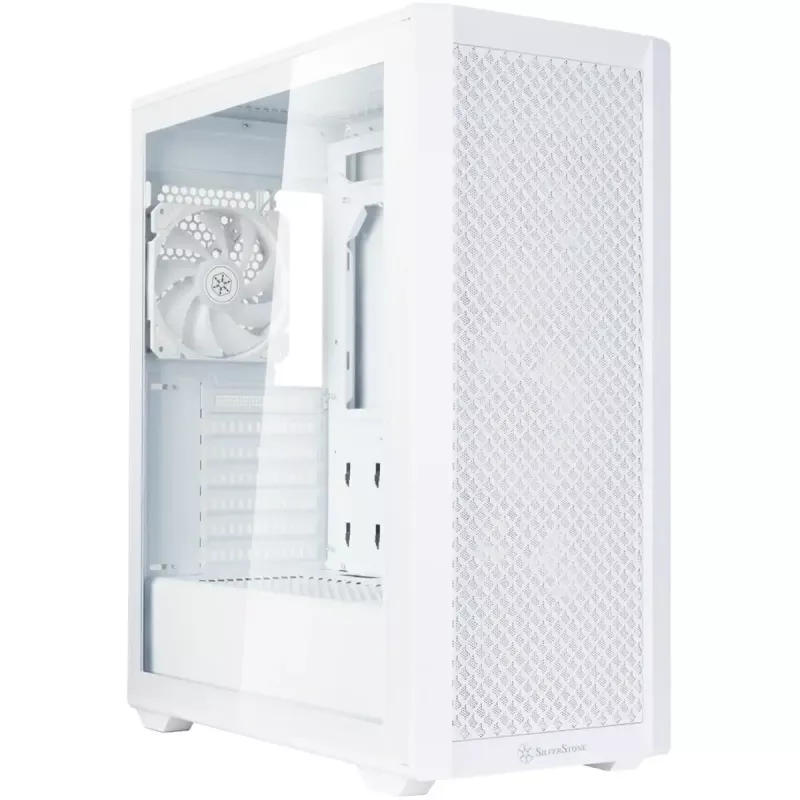 Korpusas SILVERSTONE FARA 515FXR (baltas) – Mid-Tower, ATX/micro-ATX