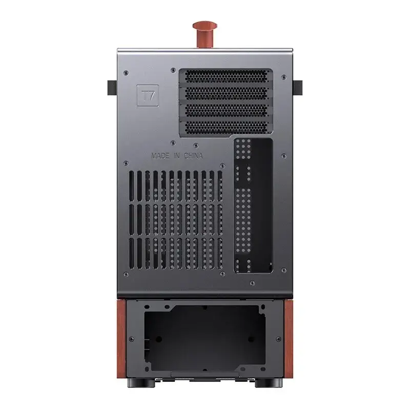 PC korpusas Jonsbo T7 Midi-Tower mATX grūdintas stiklas juodas