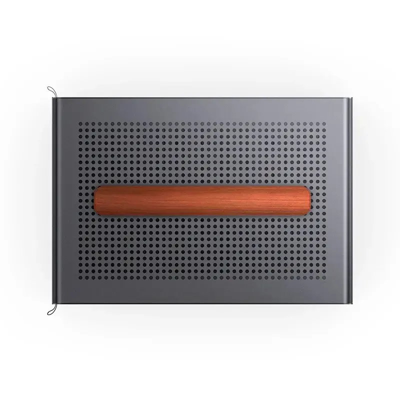 PC korpusas Jonsbo T7 Midi-Tower mATX grūdintas stiklas juodas