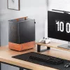 PC korpusas Jonsbo T7 Midi-Tower mATX grūdintas stiklas juodas