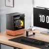 PC korpusas Jonsbo T7 Midi-Tower mATX grūdintas stiklas juodas