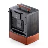 PC korpusas Jonsbo T7 Midi-Tower mATX grūdintas stiklas juodas