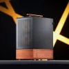 PC korpusas Jonsbo T7 Midi-Tower mATX grūdintas stiklas juodas