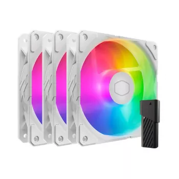 COOLER MASTER SickleFlow Edge 120 ARGB 3 viename komplekte Ventiliatorius Baltas