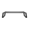 Trust Monta Black stiklinis monitoriaus stovas, juodas, maks. 10 kg