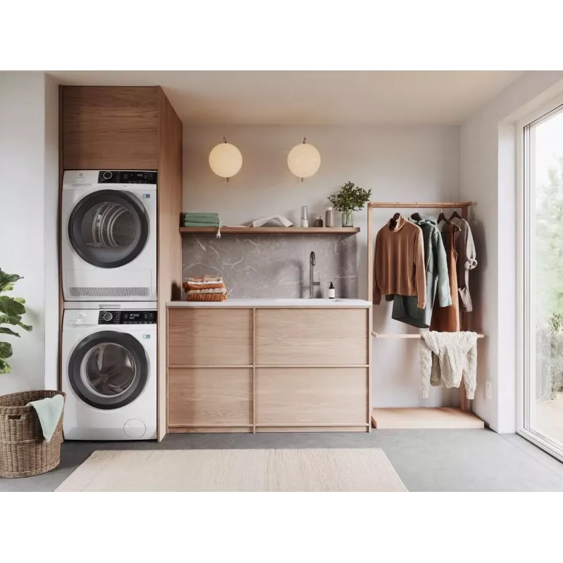Stalavimo komplektas Electrolux E1WYHSK2 baltas – skalbyklei ir džiovyklai sukrauti, 1 vnt.