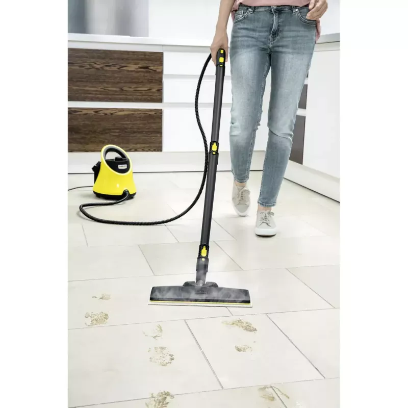 Karcher 2.863-299.0 garų šluotos pagalvėlės, 340×118×3 mm, 15 vnt., smėlio/baltos spalvos