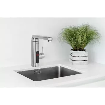 Momentinis vandens šildytuvas NOVEEN IWH560 5,5 kW, nerūdijantis plienas, pastatomas ant stalviršio, max srautas 2,5 l/min, IPX4