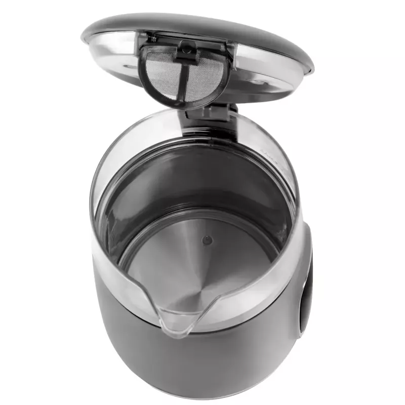 Elektrinis virdulys Adler AD 1305 G — 1,7 L, 2200 W, reguliuojamas termostatas, LED ekranas, pilka spalva