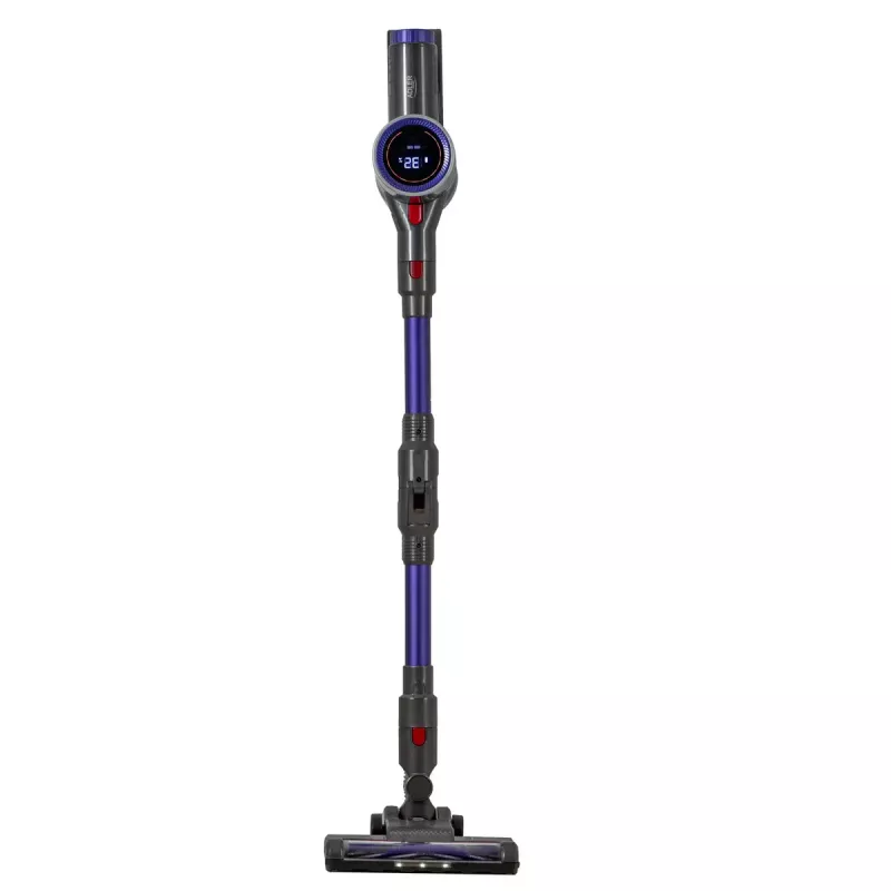 Belaidis dulkių siurblys Adler AD 7061 Allergy-friendly PRO – 22,2 V baterija, 30 min veikimo laikas, 0,8 L talpa, EPA12/HEPA13 filtrai, 350 W, juodas