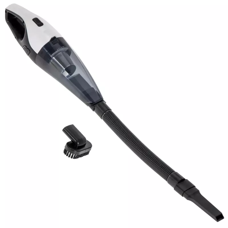 Automobilinis dulkių siurblys Adler AD 7059 — 12V, 5500 Pa siurbimas, 3600 mAh baterija, 0,45 L be maišelio, plaunamas filtras, 5 m laidas, 610 g