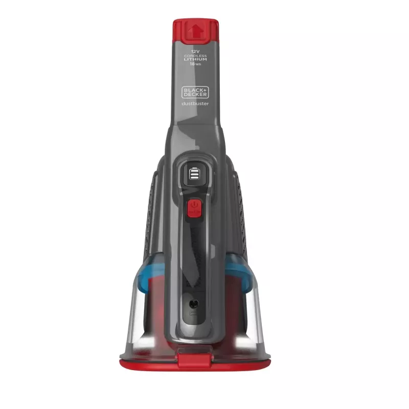 Nešiojamas dulkių siurblys Black & Decker BHHV315J – 12V belaidis, 20 AW siurbimo galia, 0,7 L be maišelio, 16 min veikimo