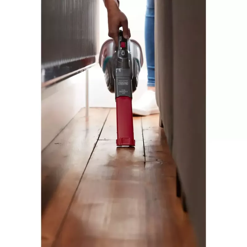 Nešiojamas dulkių siurblys Black & Decker BHHV315J – 12V belaidis, 20 AW siurbimo galia, 0,7 L be maišelio, 16 min veikimo