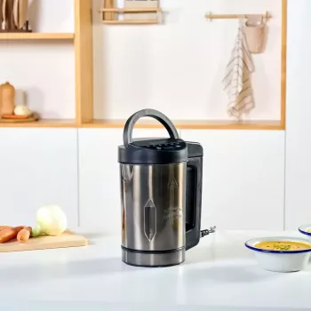 Sriubų virimo aparatas Black & Decker BXSM1000E 1,6 L, 1040 W, nerūdijantis plienas, 6 programos, liečiamasis valdymas, maišymas, saugos užraktas