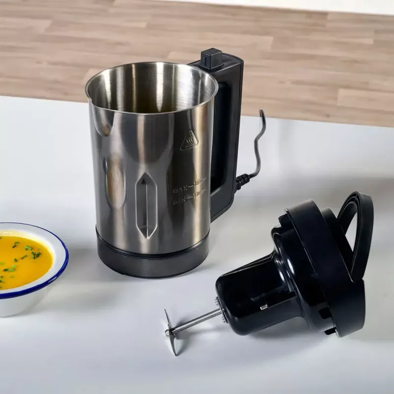 Sriubų virimo aparatas Black & Decker BXSM1000E 1,6 L, 1040 W, nerūdijantis plienas, 6 programos, liečiamasis valdymas, maišymas, saugos užraktas