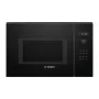 Bosch Serie 6 BEL554MB0 kombinuota mikrobangų krosnelė, juoda, nerūdijantis plienas, įmontuojama, 25 L, 900 W
