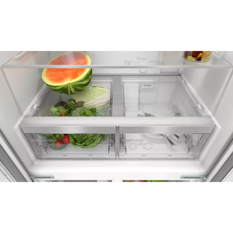 Šaldytuvas Bosch Serie 4 KMC85LBEA laisvai pastatomas, 547 L, juodas