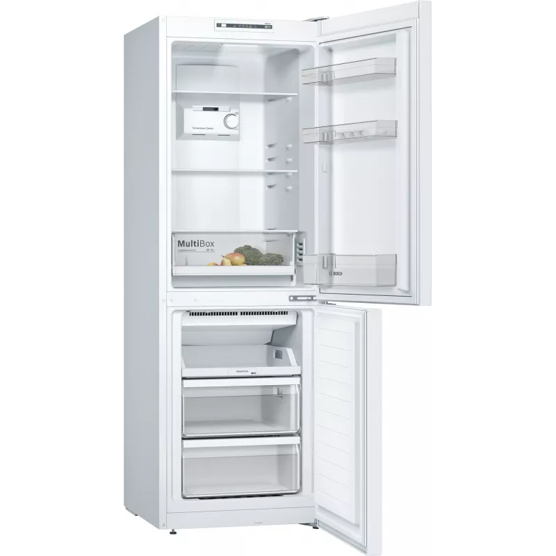 Bosch Serie 2 KGN33NWEB šaldytuvas-šaldiklis, laisvai pastatomas, 282 L, baltas