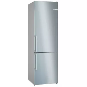 Laisvai pastatomas šaldytuvas Bosch Serie 4 KGN39VIBT, 363 L (šaldytuvas 260 L / šaldiklis 103 L), nerūdijantis plienas, NoFrost, 203 cm
