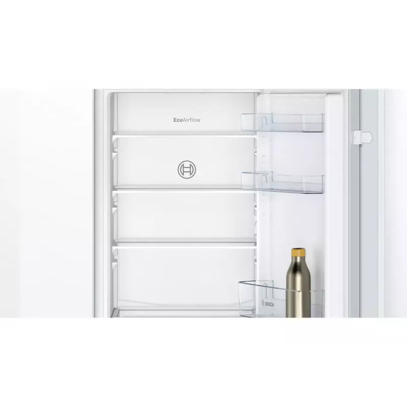 Įmontuojamas šaldytuvas su šaldikliu Bosch Serie 2 KIV86NSE0 — 267 L, apatinis šaldiklis, baltas, 177,2×54,1×54,8 cm, energijos klasė E