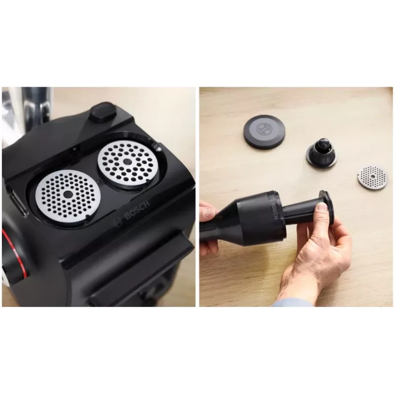 Bosch Serie 4 MFWS440B mėsmalė 1900 W juoda, sidabrinė