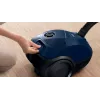 Cikloninis dulkių siurblys Bosch Serie 2 BGBS2BU1T — 850 W, 3,5 L maišas, 8 m spindulys, mėlynas