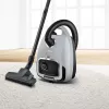 Cilindrinis dulkių siurblys Bosch Serie 6 BGB6X330 — 600 W, HEPA 13, 4 L dulkių maišas, kietoms grindims ir kilimams, 6 kg, pilkas/juodas