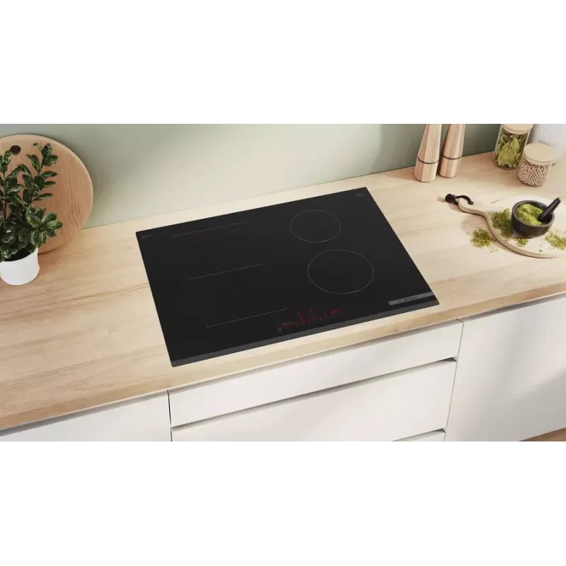 Bosch Serie 6 PVS731HB1E indukcinė kaitlentė juoda 70 cm 4 zonos