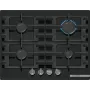 Bosch Serie 4 PNP6B6K40 dujinė kaitlentė, juoda, įmontuojama, 60 cm, 4 zonos