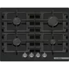 Bosch Serie 4 PNP6B6K40 dujinė kaitlentė, juoda, įmontuojama, 60 cm, 4 zonos