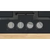 Bosch Serie 4 PNP6B6K40 dujinė kaitlentė, juoda, įmontuojama, 60 cm, 4 zonos