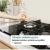 Įmontuojama dujinė kaitlentė Bosch PCH6A5I90 – 60 cm, nerūdijantis plienas, 4 dujinės zonos + 1 wok, Flame Select, ketaus grotelės