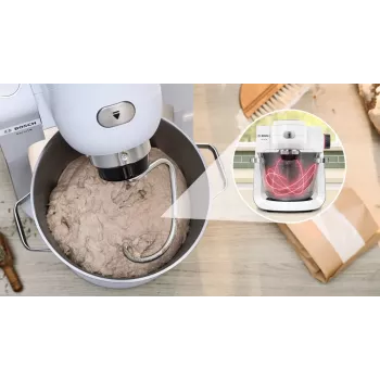 Bosch Serie 6 MUMS6EW22 virtuvinis kombainas 1600 W 5.5 L Baltas