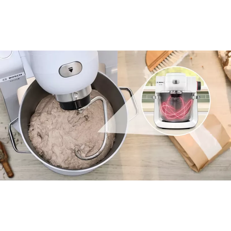 Bosch Serie 6 MUMS6EW22 virtuvinis kombainas 1600 W 5.5 L Baltas