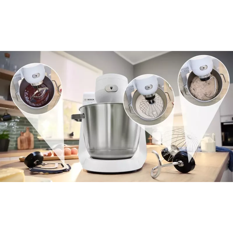 Bosch Serie 6 MUMS6EW22 virtuvinis kombainas 1600 W 5.5 L Baltas