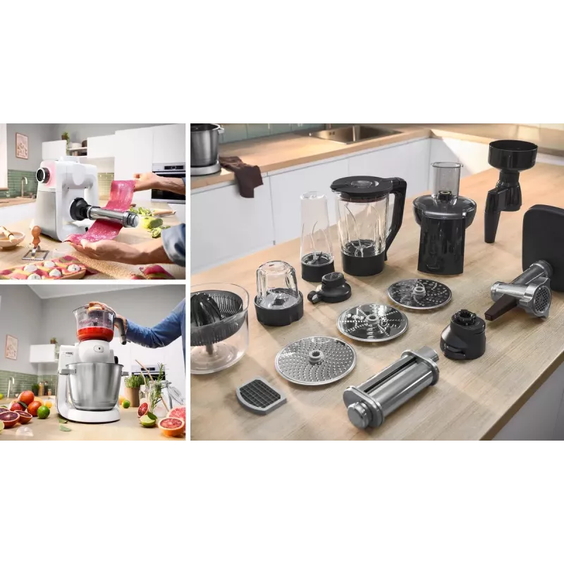 Bosch Serie 6 MUMS6EW22 virtuvinis kombainas 1600 W 5.5 L Baltas