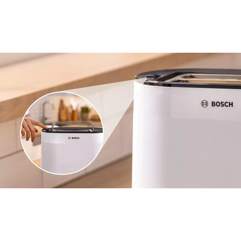 Skrudintuvas Bosch TAT2M121 2 griežinėliai 950 W Baltas