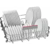 Įmontuojama indaplovė Bosch SMI4EVS04E, pilno dydžio 60 cm, 13 komplektų, energijos klasė D, 6 programos, Wi‑Fi, 46 dB