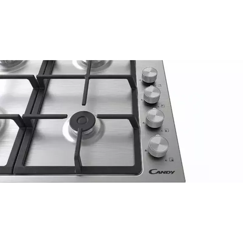 Candy Idea CHW6LBB Juoda Įmontuojama 60 cm Dujinė Kaitlentė 4 Zonos