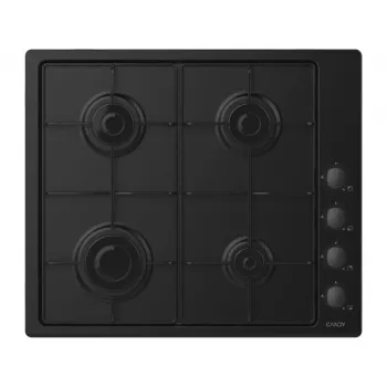 Candy Idea CHW6LBB Juoda Įmontuojama 60 cm Dujinė Kaitlentė 4 Zonos